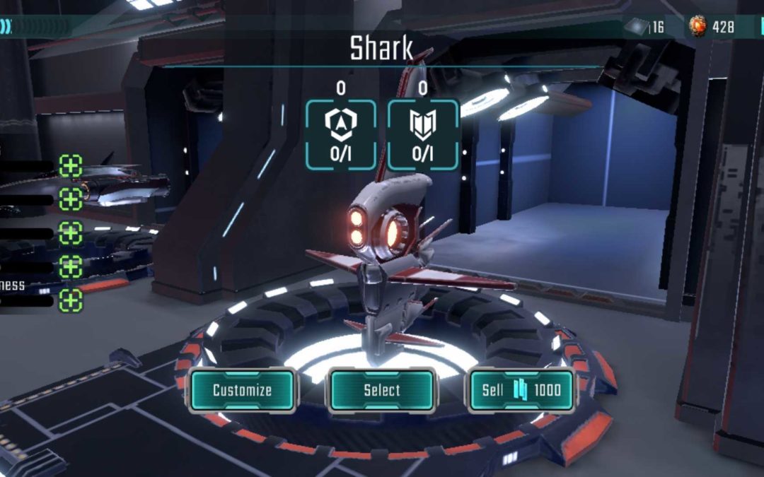 Asteroids Star Pilot, Introduction to the ships